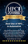 HPCwire Awards 2018 Best Use of HPC in Automotive
