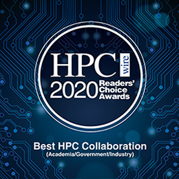 HPCwire Awards 2020 Best HPC Collaboration