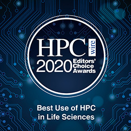 HPCwire Awards 2020 Best HPC in Life Sciences 