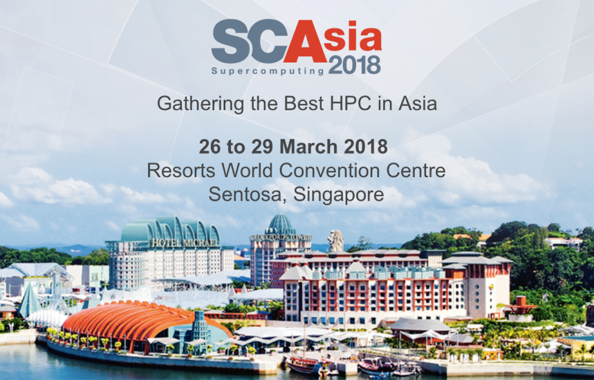 イベント登壇・出展情報：SupercomputingAsia 2018 (SCA18)