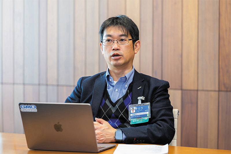 GMOインターネット株式会社 システム本部 プロジェクト統括 エグゼクティブリード　佐藤 嘉昌 氏